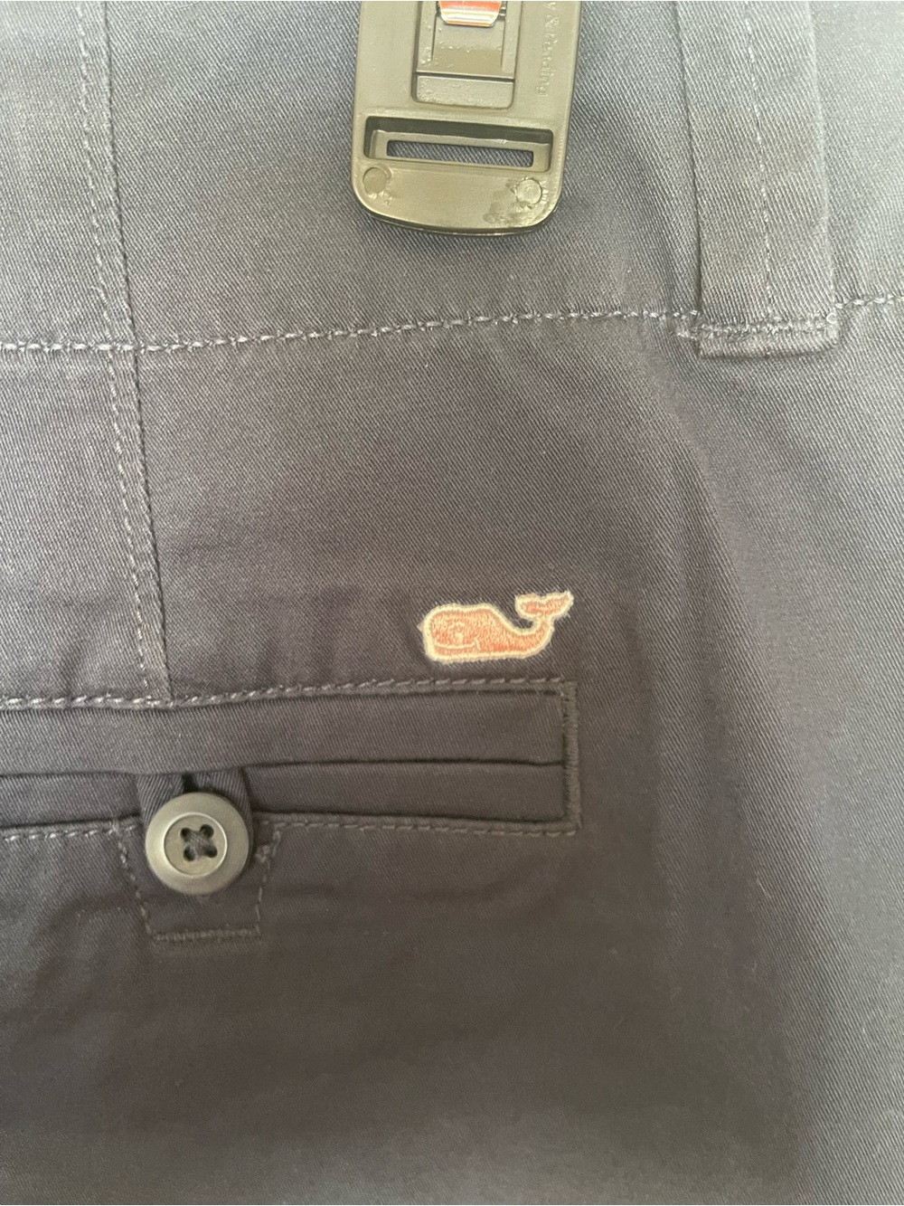 Vineyard Vines Navy Chino Women's Shorts 3.5 in. inseam - Picture 7 of 7